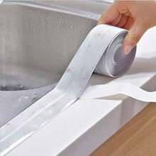 Tira de calafateo autoadhesiva impermeable para tina cinta para cocina baño ducha piso y sellado de pared 5 x 259 cm Style 3 - Estilo 3 - Ver 2