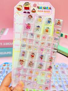 Bộ sưu tập sticker 3D hình hoạt hình dễ thương mới, quà tặng phụ kiện | Thích hợp cho điện thoại, laptop, cốc và nghệ thuật dán sticker | Bề mặt mịn, nhựa cao cấp, sticker thủ công, tự dính, dành cho người yêu thích văn phòng phẩm và người đam mê DIY. - Nhiều màu - Xem 8
