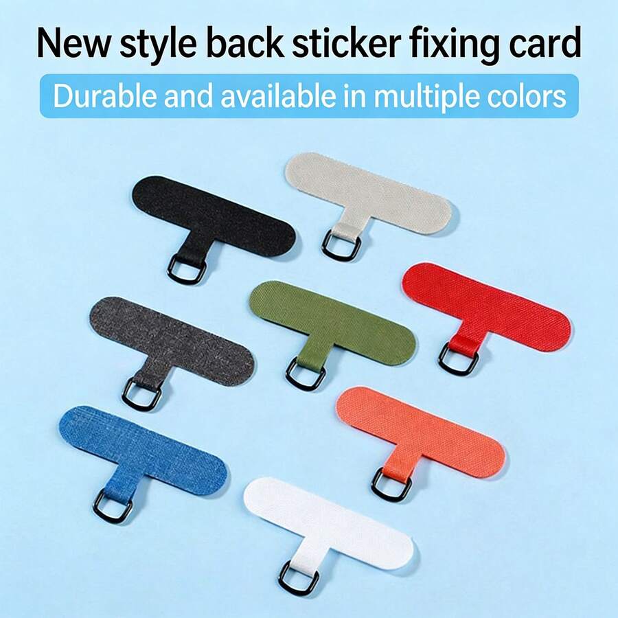 1 cataramă universală anti-pierdere pentru telefon, cataramă adezivă din nailon pentru curea detașabilă pentru telefon, rechizite de birou - Multicolor - Vizualizare 1