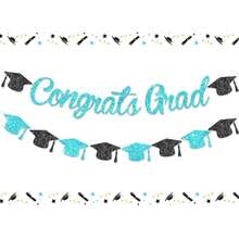 1Set Congrats Grad Banner,Graduation Cap Garland Bunting Banner,Graduation Party Hanging Banner,For Graduation Ceremony, Grad Party Backdrop,Home & Classroom Wall Decor,2026 Graduation Congratulations Graduation Party Decoration,Graduation Gift - Graduation Flag - View 16