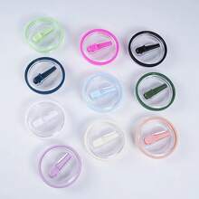 40oz Lid For Flip Straw Leak Proof Spill-Proof Cup Cover Tumbler Lid Replacement For Cup Accessories Straw Cover - 2pcs Light Green - View 7