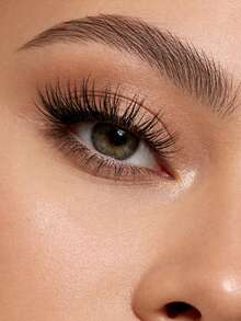 7 Pairs Natural Fluffy False Eyelashes, Suitable For Daily Use, Cartoon Lashes, Travel Essential - Black - View 7