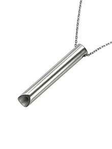 1 chiếc vòng cổ thở chánh niệm bằng thép không gỉ; Vòng cổ kiểm soát hơi thở, giúp bạn bỏ thuốc lá và giảm căng thẳng; Vòng cổ thở thiền chánh niệm, phù hợp cho nam và nữ bị lo âu; Vòng cổ còi thiền bằng thép không gỉ; Mặt dây chuyền kiểm soát hơi thở chánh niệm bằng thép titan; Quà tặng ngày lễ Giáng sinh, Năm mới, Ngày lễ tình nhân - Nhiều màu - Xem 12