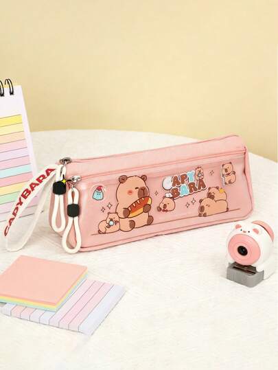 New Large Capacity Stationery Bag, Pencil Case, Pencil Case, Large Capacity Stationery Storage Bag, Office Pen Storage Bag. Washable Pencil Case, Pencil Case, Marker Pen Case, Pen Case, Beauty Bag, Portable Cosmetics Storage Bag, Office Desk Stationery Storage Bag