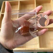 2个栗子造型挤压玩具，柔软慢回弹减压玩具，小吊坠，趣味搞怪礼物 - 彩色 - 查看 9