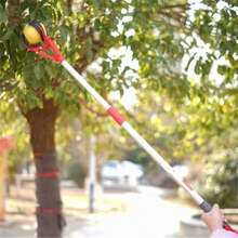 Dụng cụ hái trái cây, thích hợp cho táo, lê, hồng, chanh, xoài, gầu kéo cao có giỏ và giá đỡ, dễ lắp ráp và sử dụng. - A - Xem 10