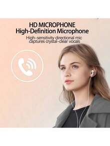 HP 1127 有線入耳式耳機：金屬腔體｜高保真音質｜雙接口｜線控通話｜相容手機電腦 - 查看 3