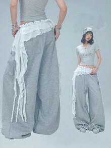 1pc New Fringe Waist Wrap Skirt, Street Dance Layered Tassel Waistband, Belly Dance Accessory, American Style Mini Skirt For Stage Performance, Suitable For Nightclub, Disco, Party, Evening Dress Accessory, Versatile Flowing Hem Belts For Women Western Studded Belt Accessories Cinturones De Mujer Western Country Rodeo Brown Belt - 彩色 - 查看 10