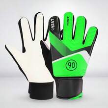 1 Pair Professional Soccer Goalkeeper Gloves, Non-Slip Finger Protection, Essential For Match And Training, Anti-Slip & Durable, Palm Cushion, Suitable For Youth, Adjustable Wrist - Multicolor - View 8