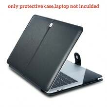 Premium Leather Pro/Air Protective Case - Magnetic Closure Design, Scratch-Resistant, Soft Touch, Slim Professional Fit For Work And Commute - View 3
