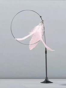 猫咪逗猫棒，带吸盘，长柄，宠物幼猫自娱自乐玩具，宠物用品 - 彩色 - 查看 9