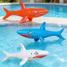 1个加厚PVC充气鲨鱼，时尚沙滩泳池游泳游戏鲨鱼 - 充氣鯊魚 - 查看 5