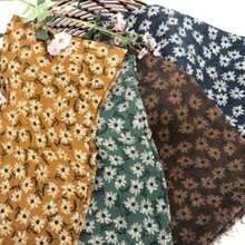 1pc Rustic Daisy Pattern Linen Fabric, Linen Sewing Decorative Cloth, Handmade DIY Decoration Patchwork Fabric For Beginners, Pre-Cut Patchwork, Suitable For DIY Handicrafts, Throw Pillows, Storage Bags, Tablecloths, Sofa Covers And Other Home Decor. - Multicolor - View 3