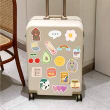 50PCS Creative Illustrations With Style Graffiti Stickers DIY Decorative Decals Phone Case Laptop Diary Guitar Cups Stationery Waterproof Stickers - Multicolor - View 7