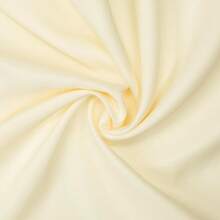 Solid Color Round Tablecloth-60 Inch Dia Or 70 Inch Dia  - Heavy Duty Washable Fabric - For Buffet Table, Holiday Party, Dinner, Wedding & Baby Shower - 象牙 - 查看 3