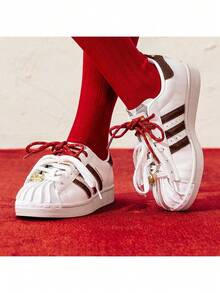 Adidas Originals男鞋女鞋2026新款SUPERSTAR II經典貝殼頭板鞋低筒休閒鞋小白鞋KJ6293 - 白色 - 查看 3