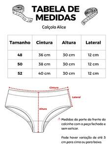 Kit Of 3 Plus Size Panties With High Waist And Cotton Lining - Alice - 彩色 - 查看 5