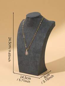 1 Giá đỡ trưng bày dây chuyền, giá đựng trang sức hình chữ H dùng cho mặt dây chuyền. - Nhiều màu - Xem 8