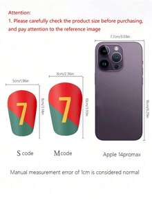 FIFA WRELS 1 双迷你足球护腿板，成人小腿保护套，耐用加厚衬垫保护套，贴合稳定 - 彩色 - 查看 3