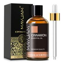MAYJAM 1pc 100ml Cinnamon Essential Oil For Diffuser Humidifier DIY Candle Soap Making, , Aromatherapy For Bedroom Sleep & Skin Care, Multi-Scene Fragrance For Home & Car, Ideal Gift - Cinnamon - View 3