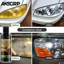 汽车大灯修复套装，修复划痕和泛黄，无需打磨即可快速提亮，防雾且持久保护 - 車燈修復液 - 查看 5