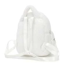 Adidas 女士双肩包 W FLUFFY BP 运动休闲双肩包 学生双肩包 日常双肩包 KB5958 [仅包] - 漢玉白 - 查看 3