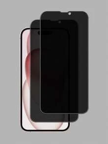 Bộ 2 miếng dán màn hình cường lực chống nhìn trộm, tương thích với các thiết bị Apple, chống trầy xước, chống va đập, lớp phủ chống dầu, cảm ứng mượt mà, phù hợp với các dòng máy Apple X/XR/11/12/13/14/15/16/16Plus/16Pro/16ProMax/16e/17/17 Air/17 Pro/17 Pro Max/17e. - màu đen - Xem 31
