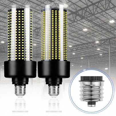 مصباح LED E27/E26 مصباح ذرة E39 مصابيح معلقة سقف مدمجة AC100-277V إضاءة منزلية للغرف المعيشة والمطبخ والحمام والنوم والمكتب والممر والمخزن والمرآب والمتجر الداخلي آمن للاستخدام التجاري 110 فولت/220 فولت عالي السطوع بدون وميض حماية للعين 500/692 ليد أبيض دافئ/أبيض بارد