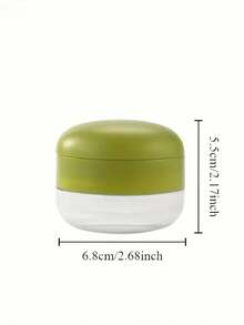 1 cái dụng cụ ép và băm tỏi hạng nặng - Dụng cụ nghiền và băm tỏi thủ công với tấm băm dễ vệ sinh, thiết kế cầm tay nhỏ gọn, bằng nhựa và có chức năng nghiền tép tỏi (không kèm tỏi), có thể rửa bằng máy rửa chén. - màu xanh lá - Xem 3