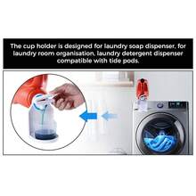 Laundry Detergent Cup Holder, Prevents Spilling And Dripping - Multicolor - View 3