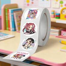 Hasbro 500 miếng dán hình nhóm nhạc nữ K-Pop tóc xoăn thời trang, thích hợp để trang trí sổ lưu niệm, album, văn phòng phẩm, sổ tay, phong bì. Tuyệt vời làm quà tặng lễ Phục sinh, ngày Valentine, năm mới. - Nhiều màu - Xem 2