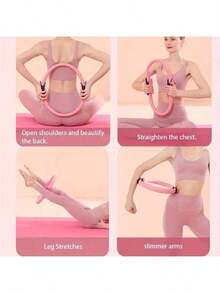 1 chiếc vòng tập thể dục Yoga Pilates, vòng tập kháng lực đàn hồi tại nhà, dụng cụ tập luyện sức mạnh Yoga. - Nhiều màu - Xem 11