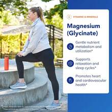 Magnesium Glycinate Capsules – High Absorption Magnesium Supplement For Daily Nutrition, Relaxation & Wellness | 90 Count - 1 Bottle - 查看 3