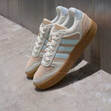 D-PAD CLASSIC "Serrated" Casual Basketball Style Sneakers - Camel - View 2