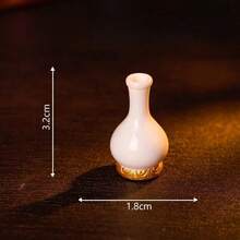 Miniature Vintage Decorative Vase, Creative DIY Furniture Accessories, Dollhouse Landscaping, Car Decor, Desktop Ornament, Blind Bag Accessories, Miniature Decor, Desktop Ornament, Dollhouse Decor, Car Decor, Photography Props, Holiday Gift, Christmas Gift, Halloween Gift - Multicolor - View 9