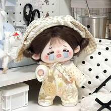 Bộ sưu tập quần áo búp bê 20cm, bộ áo nỉ dễ thương, bộ quần áo tai thỏ dễ thương, quần áo búp bê để chơi, đồ chơi dễ thương, quần áo cho thú nhồi bông, quà tặng tiệc tùng, quà sinh nhật (Không bao gồm búp bê) - Nhiều màu - Xem 8