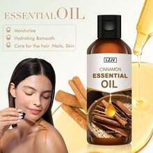 LZJV 100毫升/3.4液盎司纯肉桂精油，30毫升/1.0液盎司，天然肉桂油，适用于香薰机、护肤、护发、沐浴、DIY、按摩、助眠、放松、肥皂和蜡烛制作 - 肉桂精油 - 查看 5