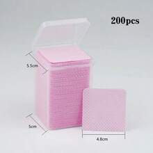 100/200 miếng khăn lau tẩy sơn móng tay dạng gel, khăn lau không xơ, miếng giấy vệ sinh bán sỉ, dụng cụ trang điểm, chất tẩy rửa, nghệ thuật làm móng, tẩy sơn móng tay, khăn lau không xơ, chất tẩy rửa, miếng giấy vệ sinh - nhiều màu - Xem 13