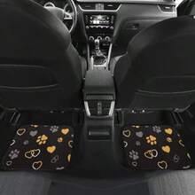 Sea Starfish Shell - Alfombrillas de coche para coche 4 unidades con ajuste universal accesorios interiores del coche - Concha de estrella de mar - Ver 4
