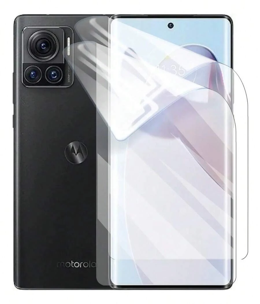 Moto X30 Pro - 2 Micas Hidrogel Diferentes acabados - HD - Ver 1