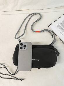 Lightweight And Compact Body Makeup Bag, Suitable For Commuting, Hiking And Other Occasions, Mesh Water Bottle Holder, Can Accommodate Phones, Small Body Cosmetics And Other Unisex Items, Summer - Multicolor - View 8