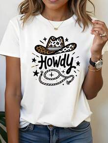 Women T-Shirts - White - View 6