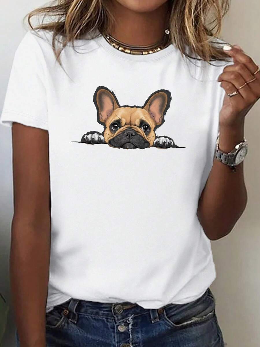 Women T-Shirts - White - View 1