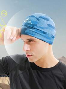 1pc Quick-Dry Anti-UV Cycling Cap, Unisex Sweat-Absorbent Lining Hat, Suitable For Outdoor Cycling, Hiking, Running And Other Sports - Cycling Cap - View 11