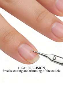 Professional Manicure Tool Set, High-Quality Stainless Steel Exfoliating And Foot Care Tools, Multi-Function Eyebrow, Eyelash, Nose Hair Trimmer, Sharp Nail Edge Trimmer, Suitable For Home Daily Use And Salon Professional Use, Easy To Clean - Multicolor - View 5