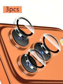 Camera & Phone Lens Protective Film For IPhone 17/17 Pro/17 Pro Max/17 Air/16 Pro Max/ 16 Pro, 9H+ Shatterproof, Anti-Fingerprint, Anti-Scratch Lens Film - Clear - View 17