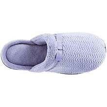 Isotoner Women's Chevron Slip On Clog Slippers With Moisture Wicking For Indoor/Outdoor Comfort And Arch Support - 8.5-9-Cây dừa cạn - Xem 5