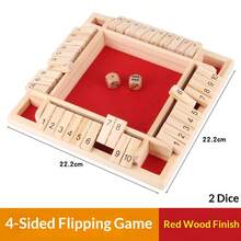 1件装2026新款数字翻页棋盘游戏，青少年饮酒游戏道具，益智派对娱乐玩具，生日/圣诞节/万圣节礼物 - 彩色 - 查看 7