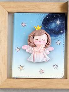 24/12/2pcs-Guardian Angel Add-On Cards, Cute Mini Gifts, Warm And Inspiring Gifts, Perfect For Best Friends, Perfect For Love And Care Party Gifts, Christmas, Birthday And Other Perfect Gifts. Angel Illustration Souvenirs, Perfect For Family And Friends, Greeting Cards, Special Occasions, Guardian Angel Gifts. - Multicolor - View 6