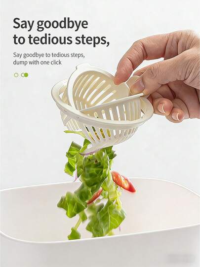 1pc/2pcs Kitchen Sink Strainer, Sink Water Filter Accessories, Sink Drain Filter, Universal Bounce Sink Strainer, Quick Draining Vegetable Washing Net